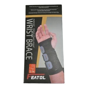 Black Wrist Support Brace
